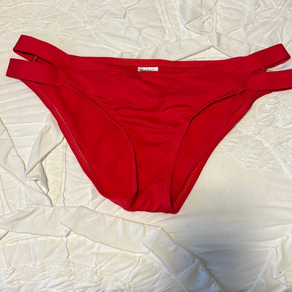 RED BIKINI BOTTOMS